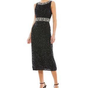 Mac Duggal 10739 Cocktail Dress Black size 8